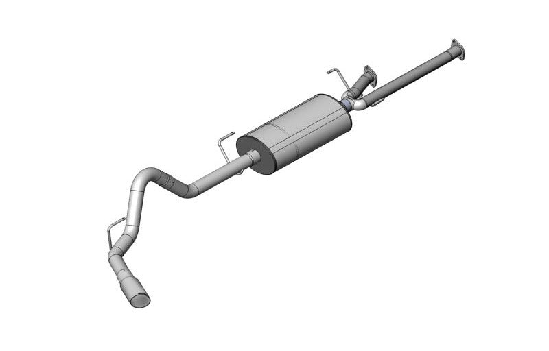 Corsa 2011-2021 -14 Toyota Tundra Double Cab/Crew Max 5.7L V8 Polished Sport Cat-Back Exhaust