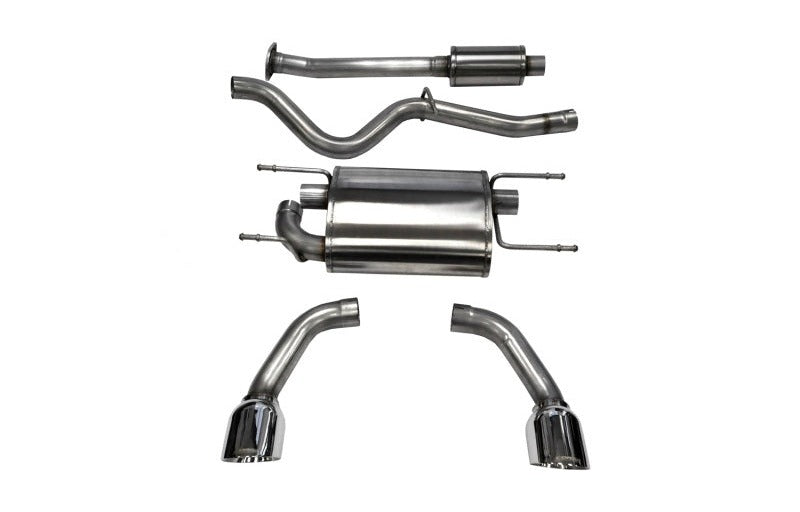 Corsa 2012-2025 Scion FRS / Subaru BRZ Polished Sport Cat-Back Exhaust