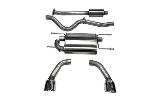 Corsa 2012-2025 Scion FRS / Subaru BRZ Polished Sport Cat-Back Exhaust