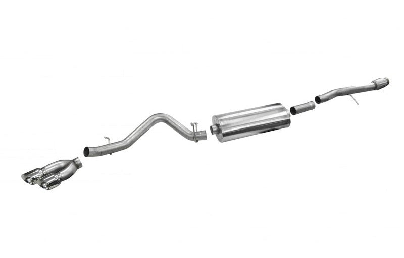 Corsa 2014-19 Sierra/Silvrd 1500 Crew/Dbl / Short/Std. Bed 6.2L V8 Polished Sport Single SideCB Ext