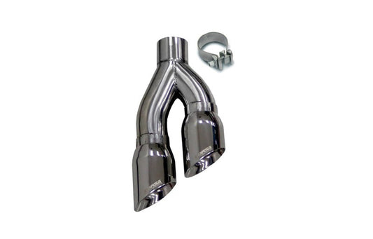 Corsa 2009-2013 Inlet 4in Pro Series Twin Side Swept Exhaust Tip Kit