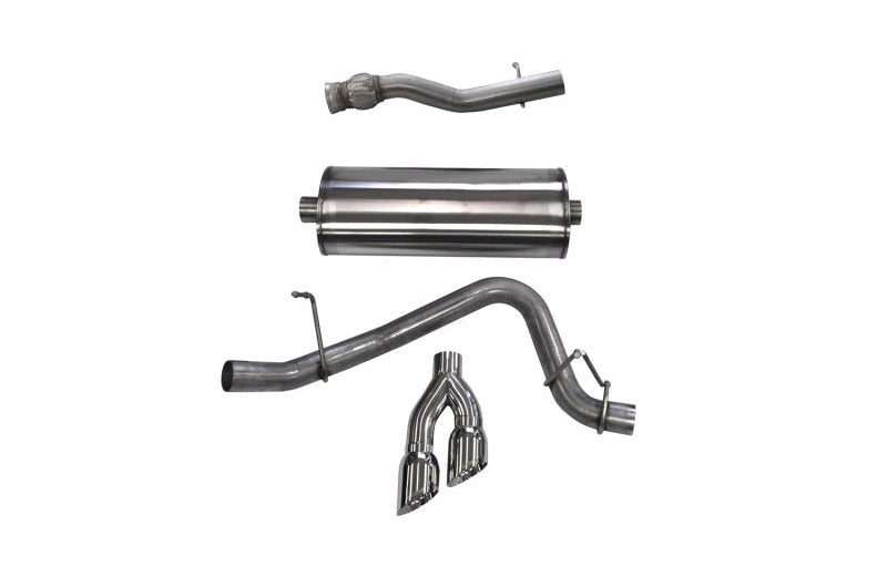 Corsa 2015-2020 GMC Yukon Denali XL 6.2L V8 3in Cat-Back Single Side Exit Twin 4in Polished Tips