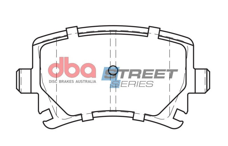 DBA 06-09 Audi A3 FWD Street Series Rear Brake Pads