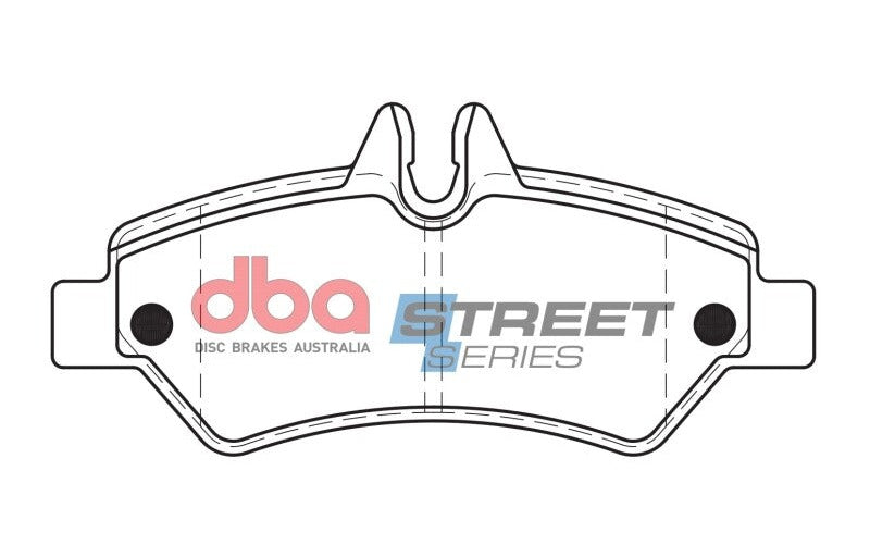 DBA 07-09 Dodge Sprinter 2500 (w/272mm Rear Disc Bosch Pin Type) Rear Street Series Brake Pads