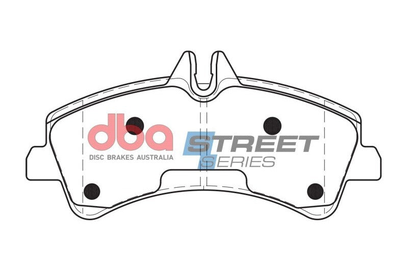 DBA 07-09 Dodge Sprinter 3500 DRW Rear Street Series Brake Pads