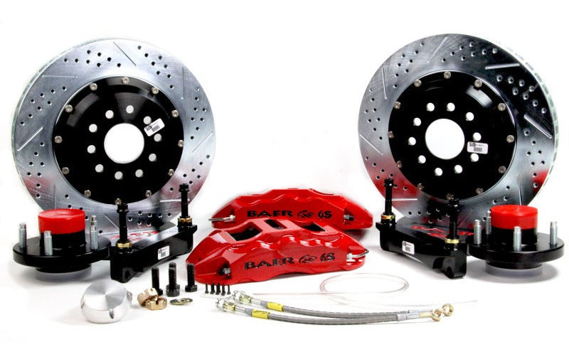 Baer Brakes 97-03 Ford F-150 2WD Trucks 14in Extreme+ Front SDZ Brake Kit - Red