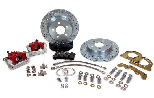 Baer Brakes Ford 8.8in C-Clip Rear Ends 11.65in Classic Series Rear Brake Kit — 5 Lug
