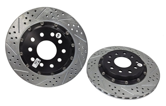 Baer Brakes 97-13 Chevrolet Corvette Eradispeed+ Rear SDZ 2-Piece Performance Brake Rotors
