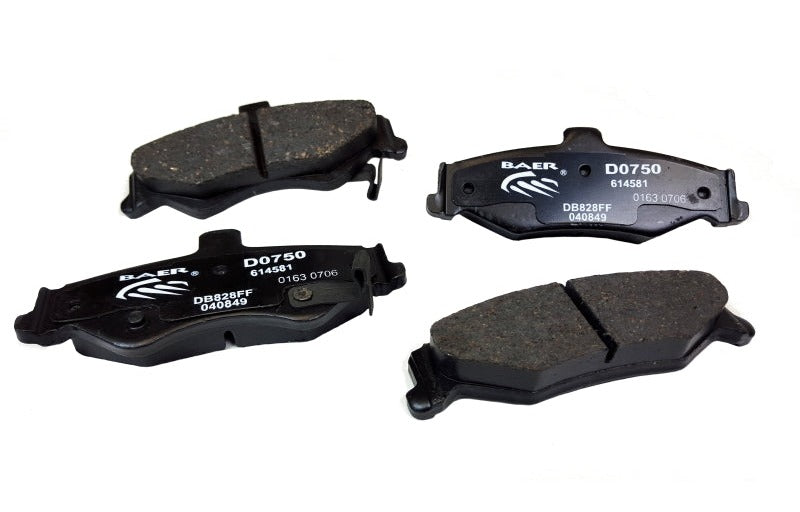 Baer Brakes 98-02 Chevrolet Camaro Claw Brake Rear Pads