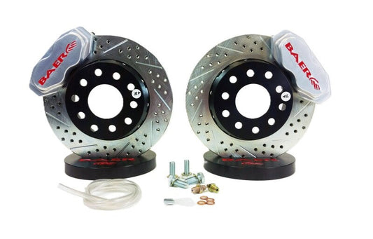 Baer Brakes 79-04 Ford Mustang 11in SS4+ Deep Stage Front SDZ Brake Kit - Clear