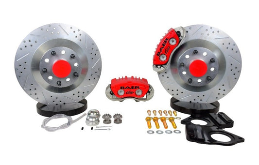 Baer Brakes Applications Using Mustang II Spindles 13in Classic Series Front Brake Kit — 5x4.5" BC