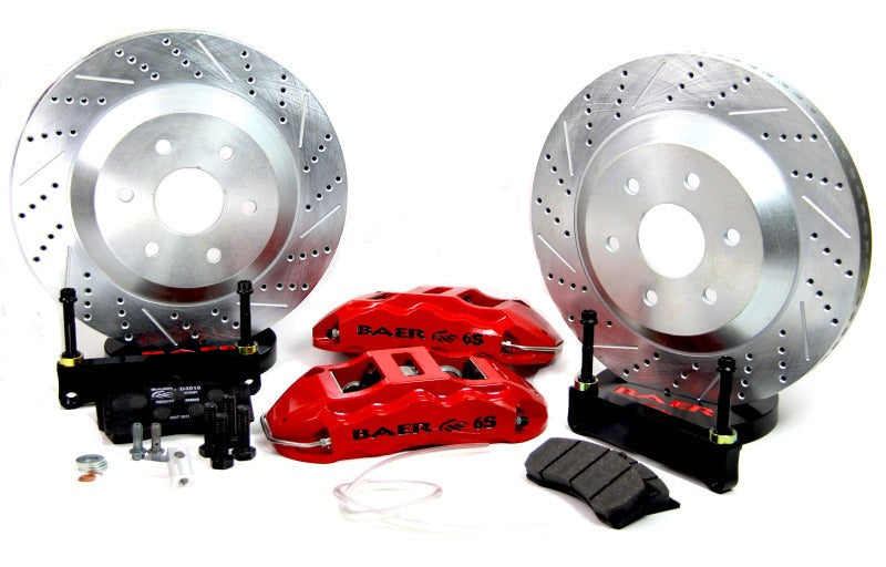 Baer Brakes 02-23 Cadillac Escalade ESV 15in Extreme Front SDZ Brake Kit - Fire Red