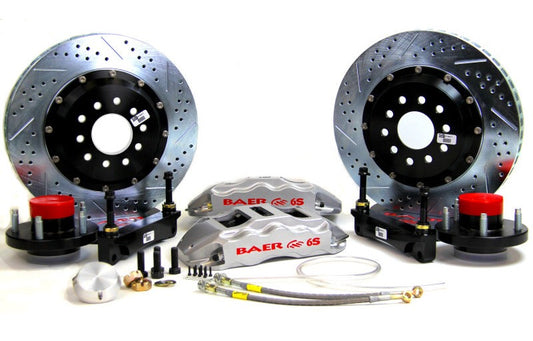 Baer Brakes 14in Extreme+ Front Brake Kit - Silver
