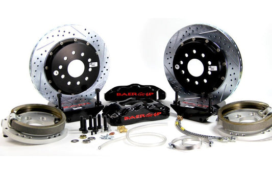 Baer Brakes Detroit Speed C6/DSE Rear Floater 14in Pro+ Rear Brake Kit - Black