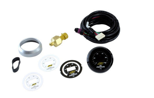 AEM 52mm Pressure (Oil or Fuel) Digital Gauge