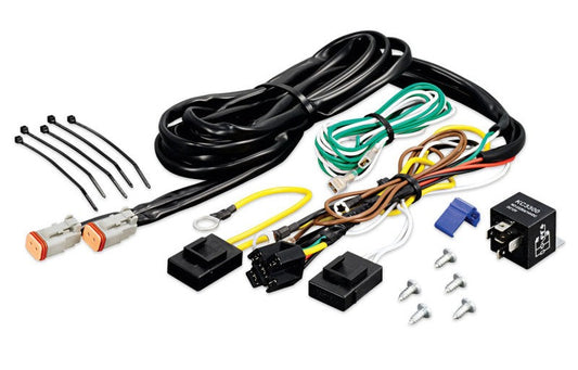 KC HiLiTES Add-On Wiring Harness for 6315 (Runs 1-2 Extra Lights/Relay Included)