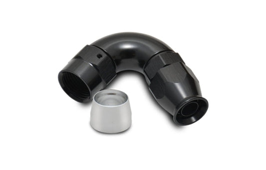 Vibrant -6AN 120 Degree Hose End Fitting for PTFE Lined Hose