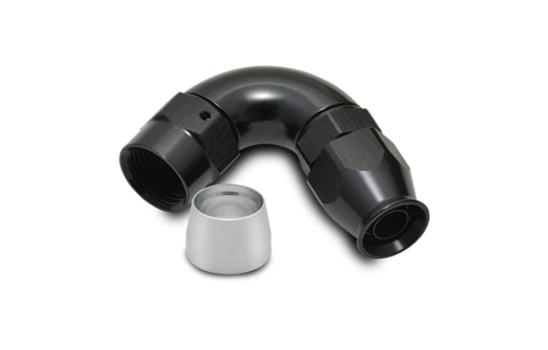 Vibrant -10AN 120 Degree Hose End Fitting for PTFE Lined Hose