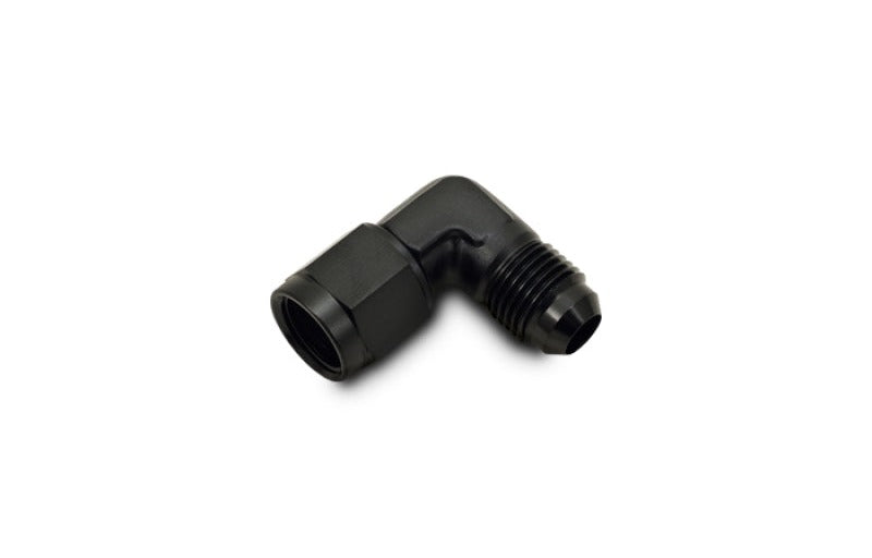Vibrant -12AN Female to -12AN Male 90 Degree Swivel Adapter Fitting