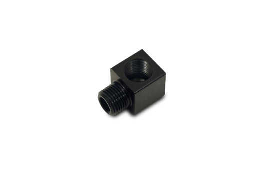 Vibrant 1/8in NPT Female x 1/8in NPT Male 90 Deg Adapter Fitting