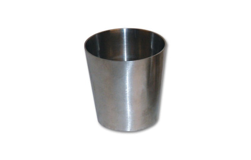 Vibrant 4.0in x 2.0in 304 Stainless Steel Straight Reducer