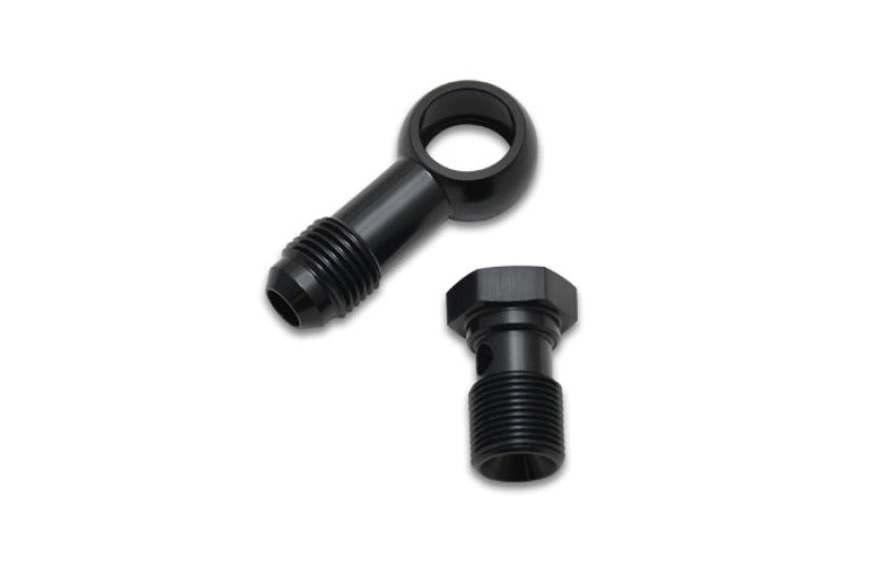 Vibrant Single -4AN 9/16-20 Aluminum Male Banjo Adapter Assembly
