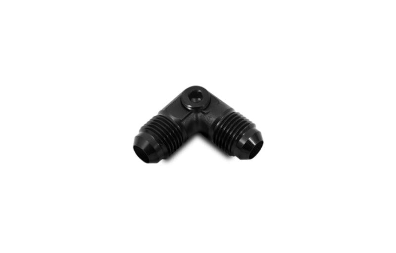 Vibrant -6AN to -6AN Male 90 Degree Union Adapter Fitting with 1/8in NPT Port
