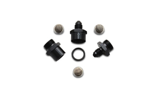 Vibrant Inline Fuel/Oil Filter Set (Size -8AN) Includes 3 filters