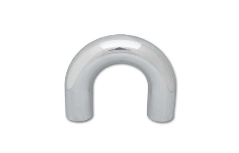 Vibrant 3.5in O.D. Universal Aluminum Tubing (180 degree Bend) - Polished
