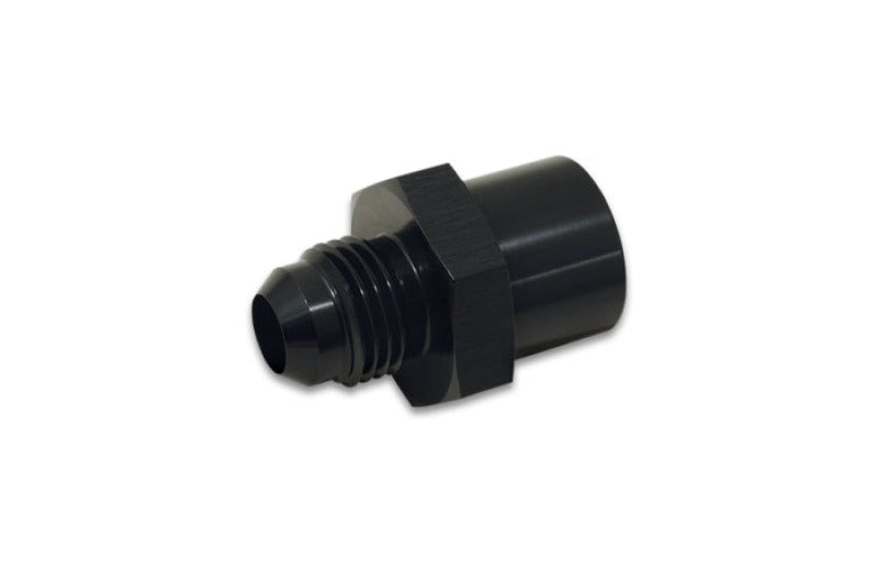 Vibrant M14 x 1.5 Female to -6AN Male Flare Adapter - Anodized Black