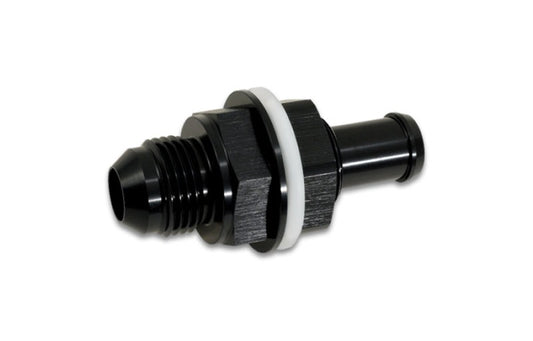 Vibrant Bulkhead Fuel Cell Adapter -6AN Male Flare x 5/16in Barb