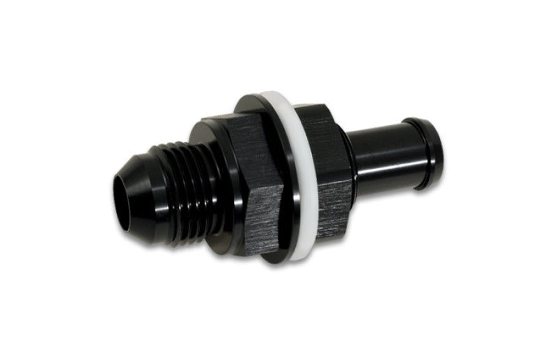 Vibrant Bulkhead Fuel Cell Adapter -8AN Male Flare x 1/2in Barb