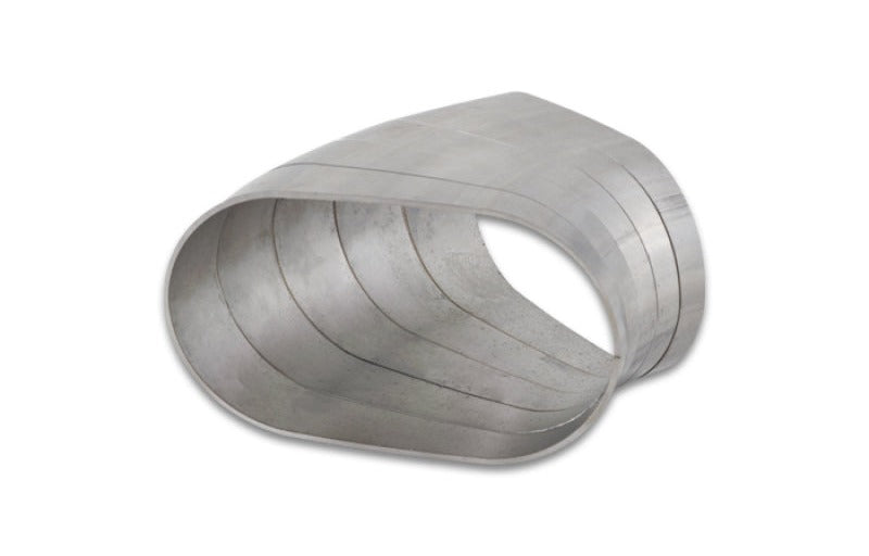 Vibrant Horizontal 304 SS Nominal 3 in. Oval/3.75 in. Centerline Radius, 9