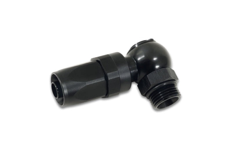 Vibrant Single -6AN x -6 ORB Male Banjo to Hose End Aluminum Fitting
