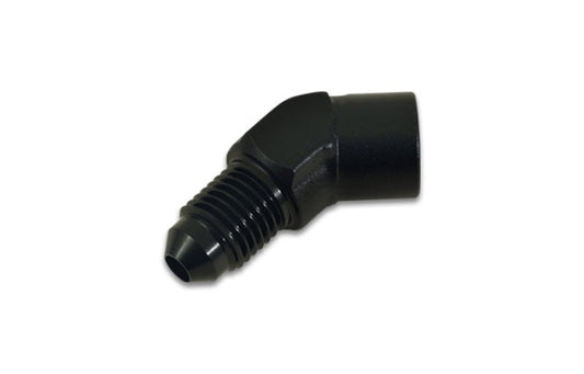 Vibrant -4AN to 1/8in NPT 45 Degree Adapter Fitting