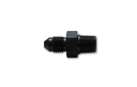 Vibrant -4 AN to 1/16in NPT Straight Adapter Fittings - Aluminum