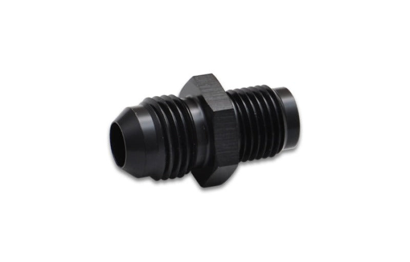 Vibrant Inverted Seat Adapter Fitting (-6AN x 11/16in-18) Aluminum - Black