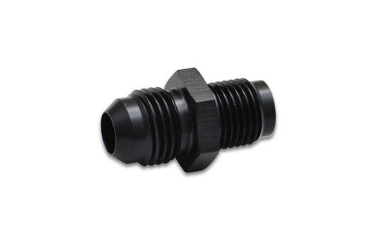 Vibrant Inverted Seat Adapter Fitting (-6AN x 11/16in-18) Aluminum - Black