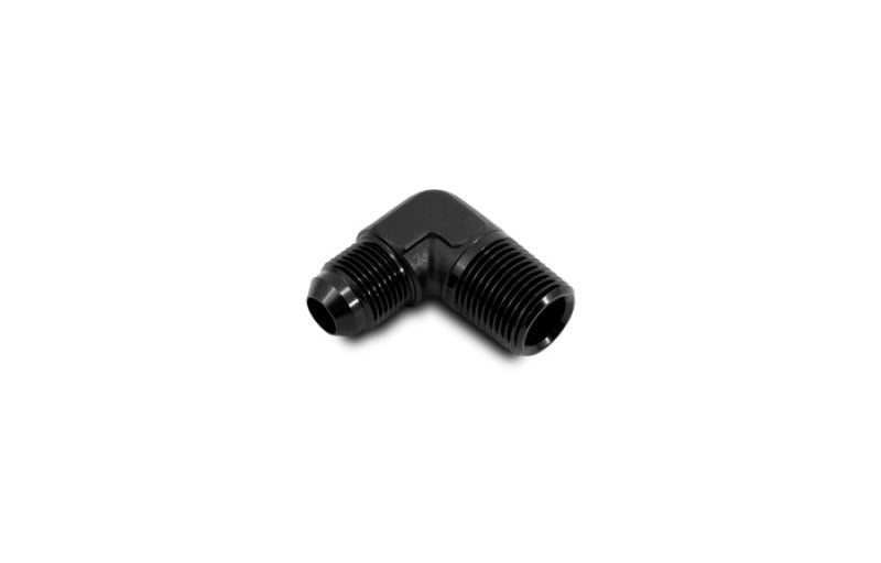 Vibrant -10AN to 3/8in NPT 90 Degree Elbow Adapter Fitting