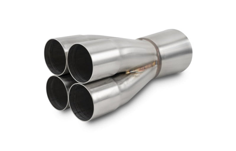 Vibrant 4-1 SS Merge Collectors (2in Inlet Slipover ID 3-1/2in Merge Outlet OD)