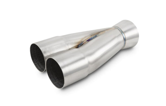 Vibrant 2-1 SS Merge Collectors (1-3/4in Inlet Slipover ID 2-1/4in Outlet OD)