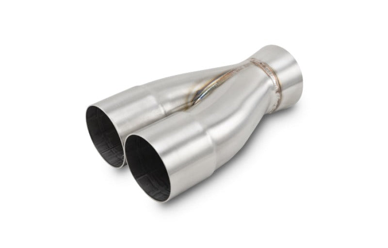 Vibrant 2-1 SS Merge Collectors (2-1/2in Inlet Slipover ID 3in Outlet OD)