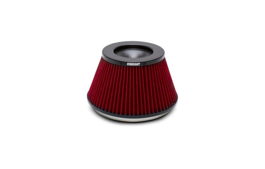 Vibrant The Classic Perf Air Filter 5in OD Conex3-5/8in Tallx6in ID Bellmouth