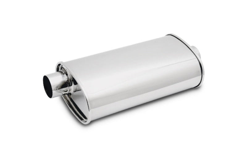 Vibrant StreetPower Oval Muff 5in x 9in x 15in long body 3in inlet I.D. 1107