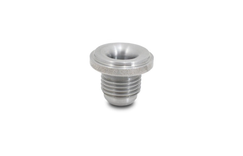 Vibrant -16 AN Male Weld Bung (1-5/8in Flange OD) - Mild Steel