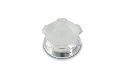 Vibrant 2.75in OD Aluminum Weld Bungs w/Polished Aluminum Threaded Cap