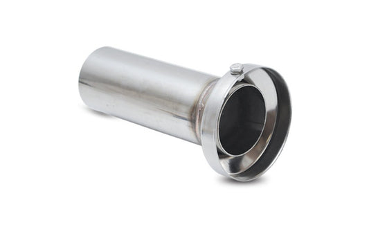 Vibrant 3.90in OD Low Inner Silencer Muffler with 3.90in ID Single Wall Exh