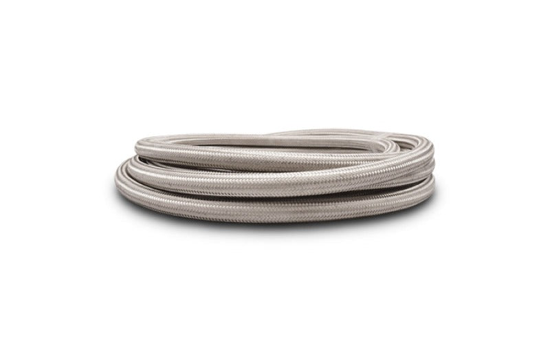 Vibrant -6 AN SS Braided Flex Hose (20 foot roll)