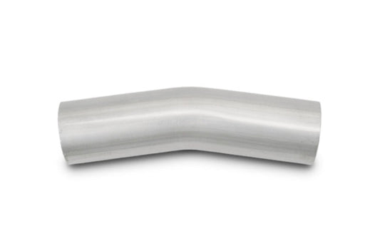 Vibrant 2in O.D. T304 SS 15 deg Mandrel Bend 4in x 4in leg lengths