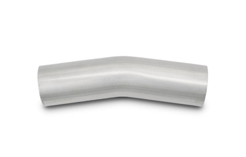 Vibrant 2.25in O.D. T304 SS 15 deg Mandrel Bend 5in x 5in leg lengths